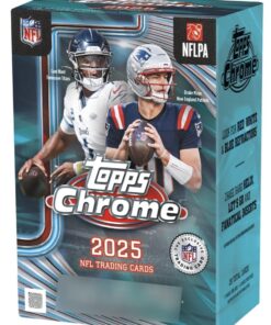 2025 Topps Chrome NFL Football Blaster Box