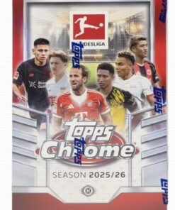 2025/26 Topps Chrome Bundesliga Soccer Hobby Box