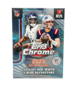 2025 Topps Chrome NFL Football Blaster Box