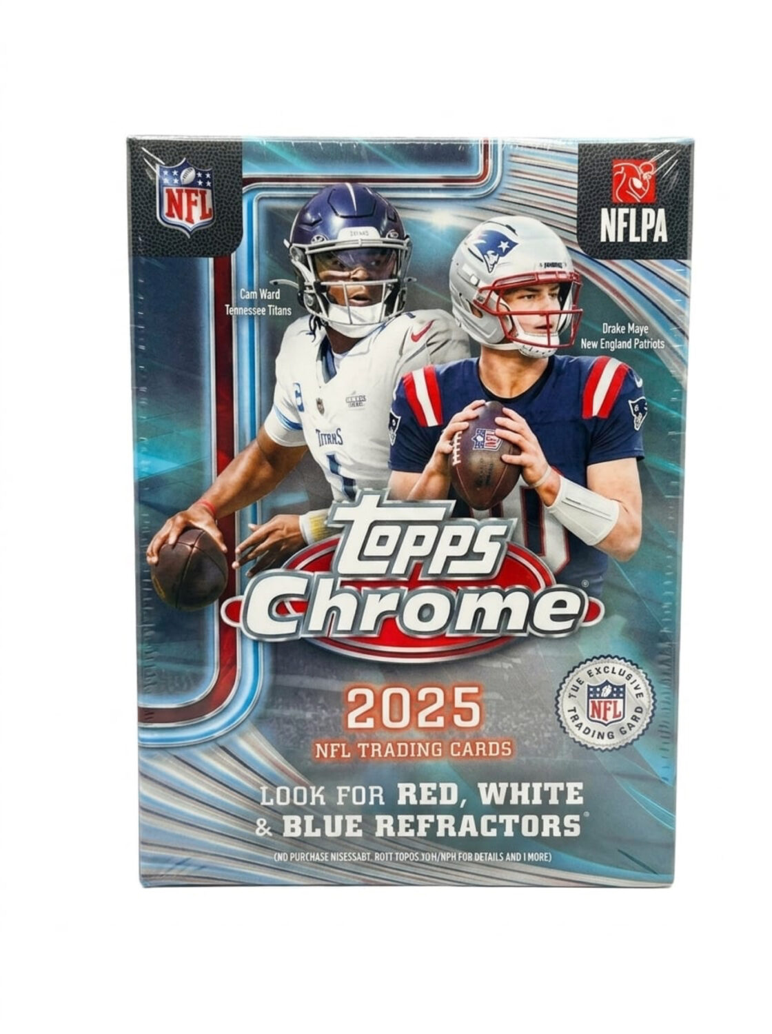 2025 Topps Chrome NFL Football Blaster Box