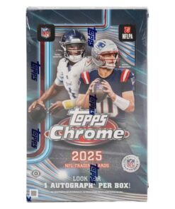 2025 Topps Chrome NFL Football Hobby Box
