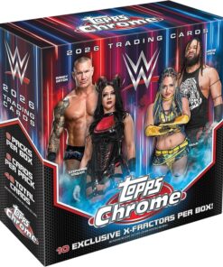 Topps Chrome WWE 2026 Mega Box